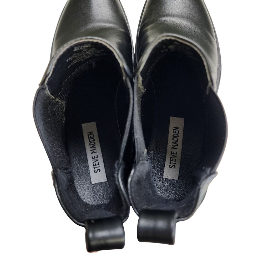 Steve Madden Black Ankle Boots - Picture 11 of 14